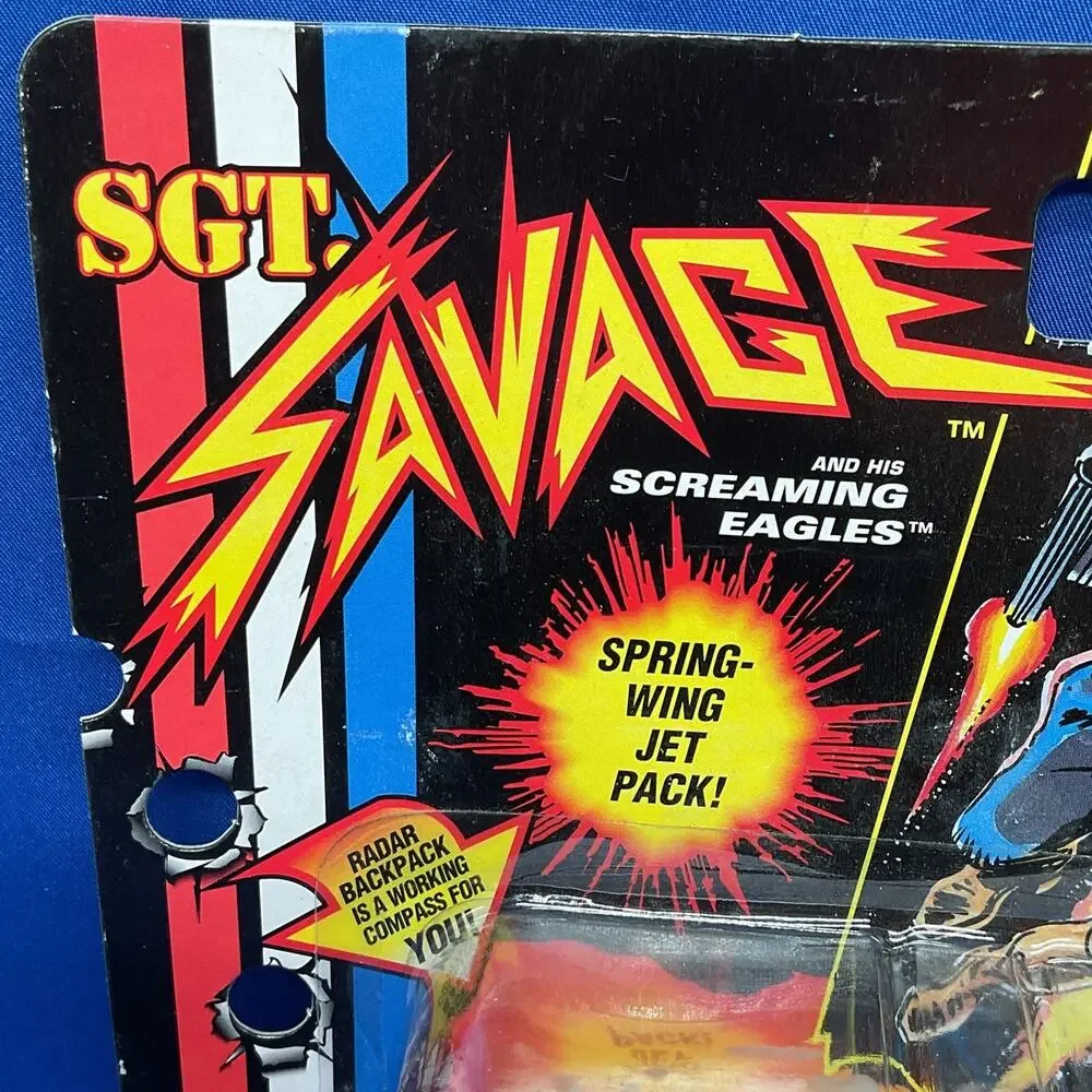 GI JOE 1994 Jet Pack General Blitz New Vintage Moc